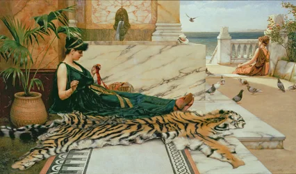 The Tiger Skin, c.1895